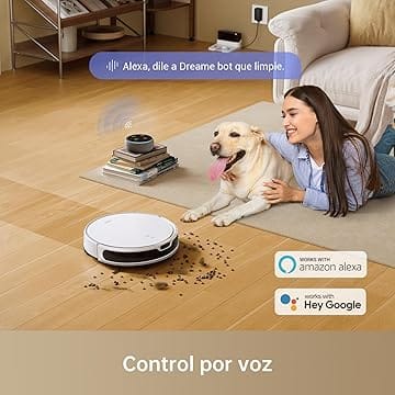 1-Dreame Mova M1 Robot Aspiradora y Trapeador Combo