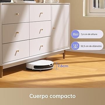 3-Dreame Mova M1 Robot Aspiradora y Trapeador Combo