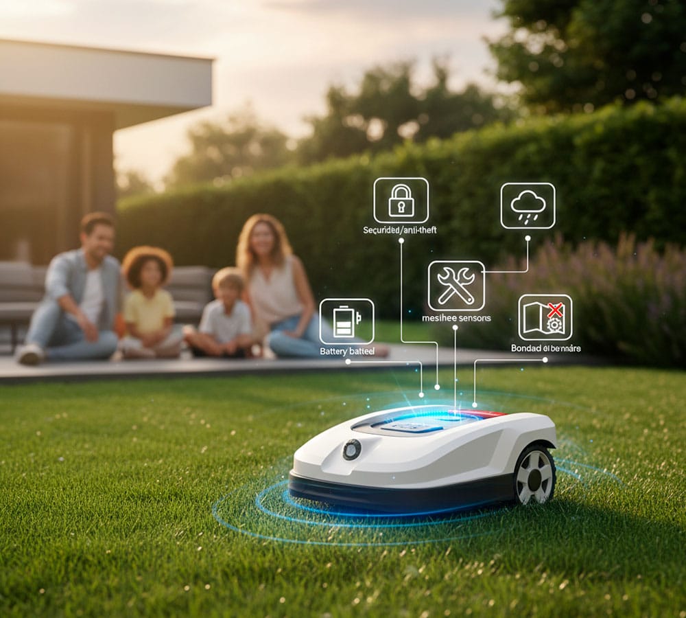 cortadora de pasto robot