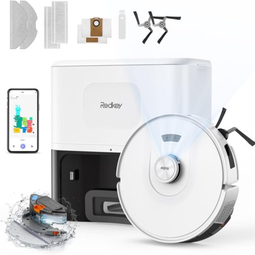 redkey-d8-robot-aspirador-trapeador-25000-pa redkey-d8-robot-aspirador-trapeador-25000-pa