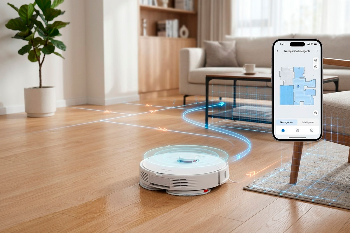 Navegación inteligente para el Roborock q10 vf
